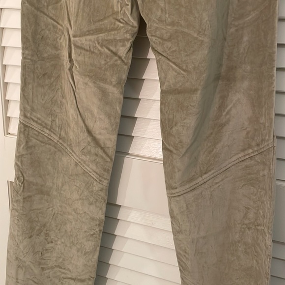 Barry Bricken Celery Velour Pants Unisex - Picture 7 of 8